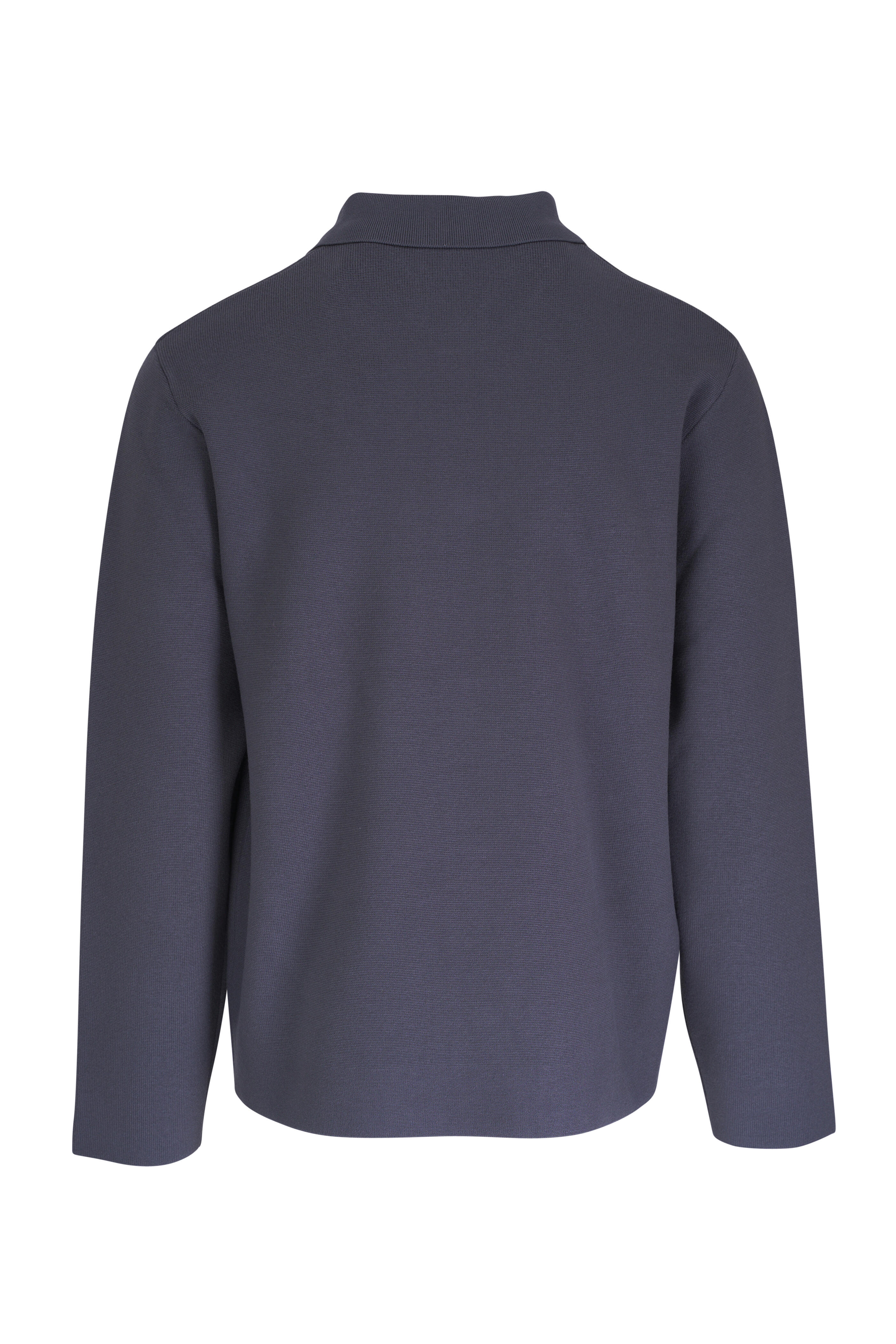 Vince - Light Carbon Gray Milano Stitch Shirt Jacket