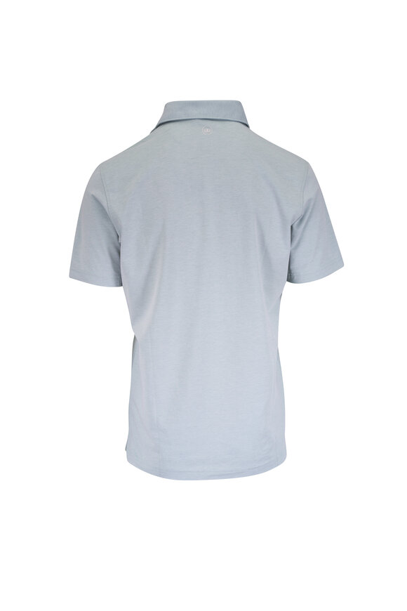 Peter Millar Albatross Light Willow Cotton Piqué Polo - view 3