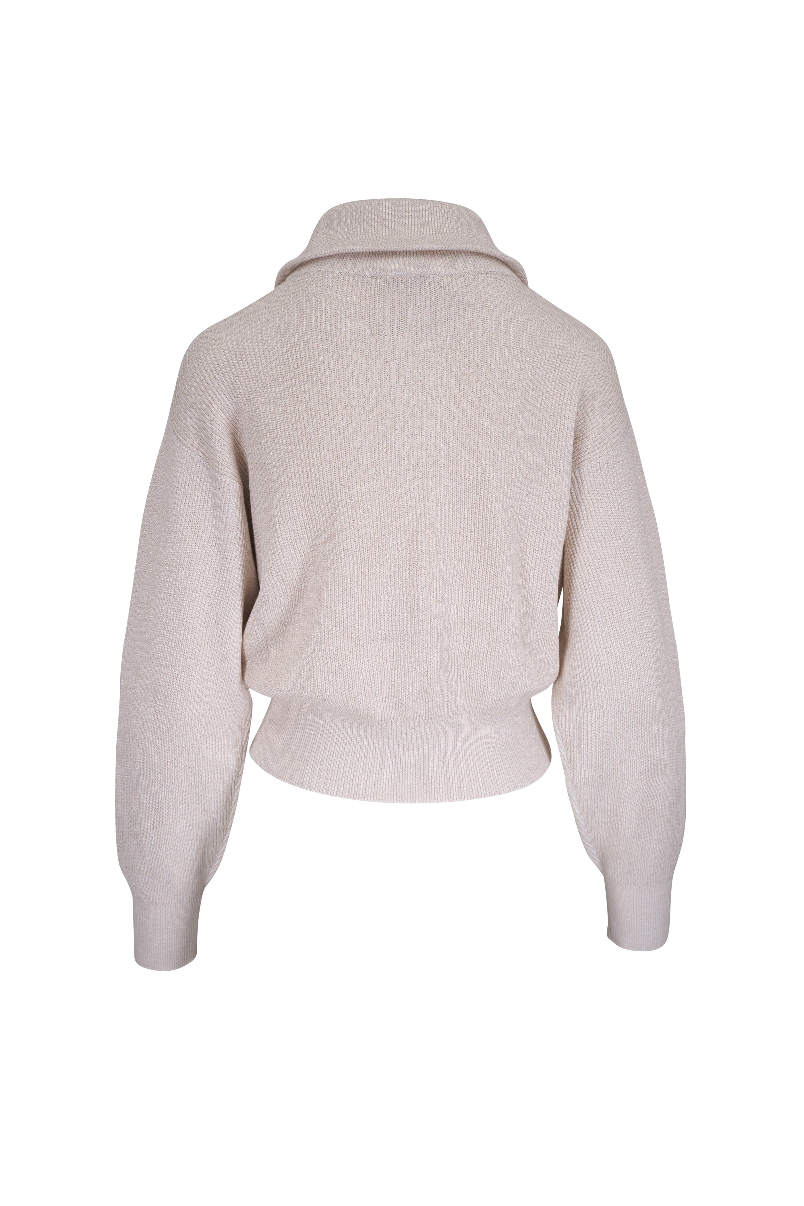 Brunello Cucinelli - Oat Sparkling Vanise Cardigan