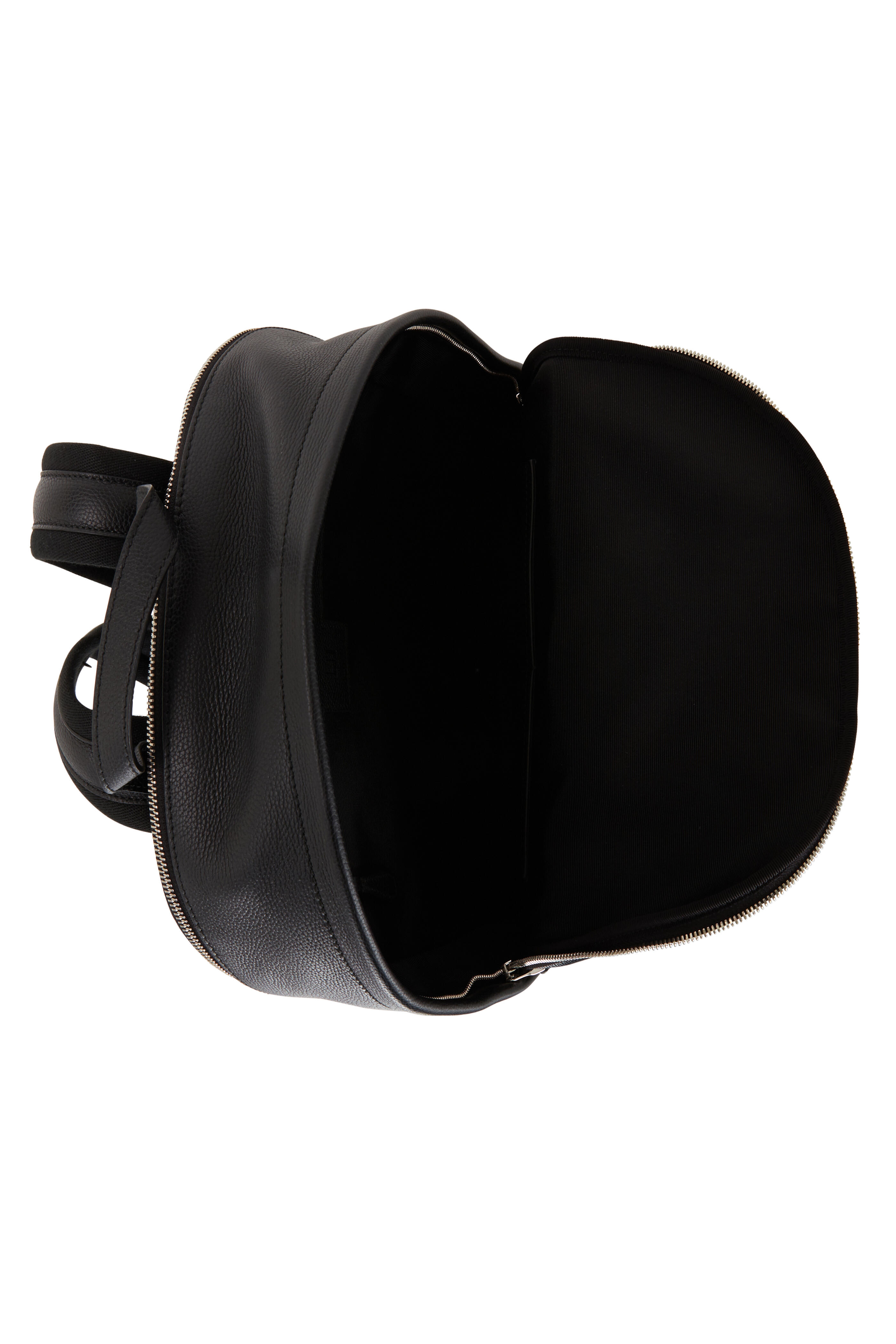 Dunhill - Belgrave Black Grained Leather Backpack
