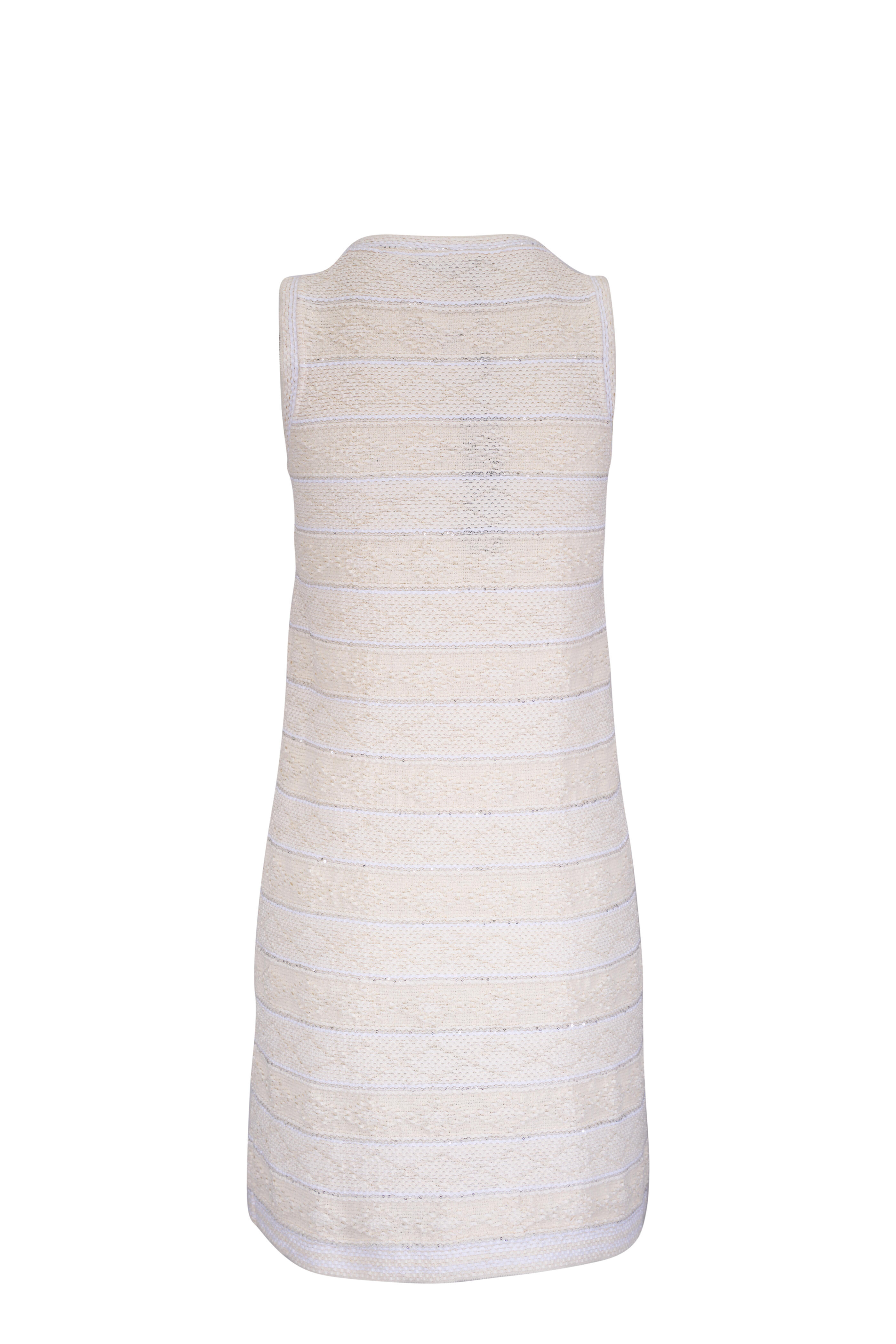 D.Exterior - Trame Eco Daino Ivory Dress