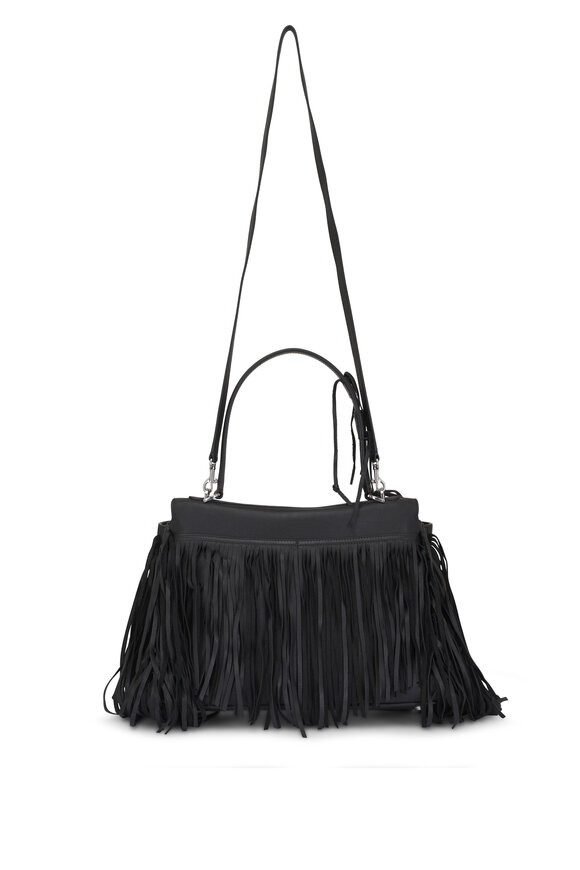 Balenciaga Medium Rodeo Black Leather Handbag - view 3
