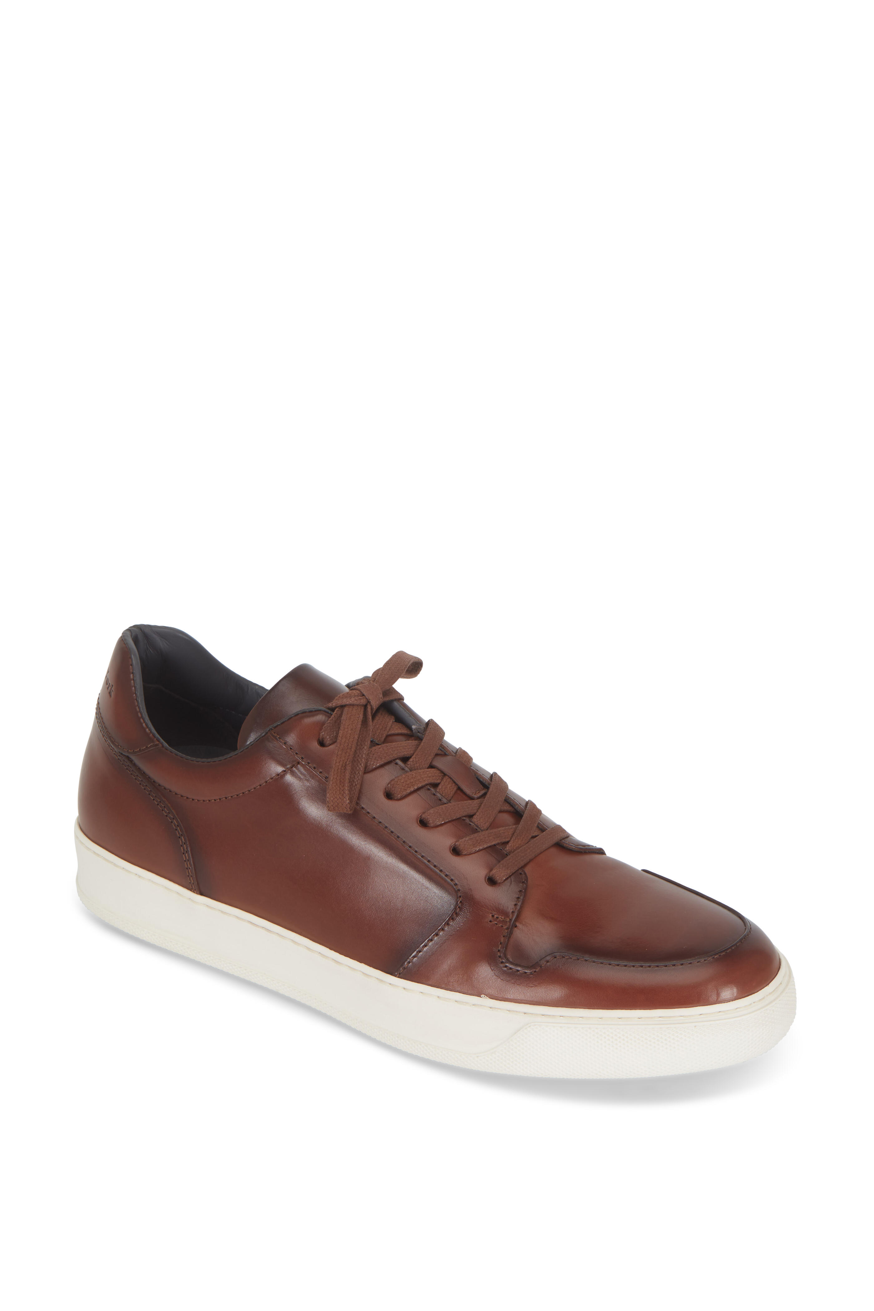 To Boot New York - Munich Burnished Tan Leather Sneaker