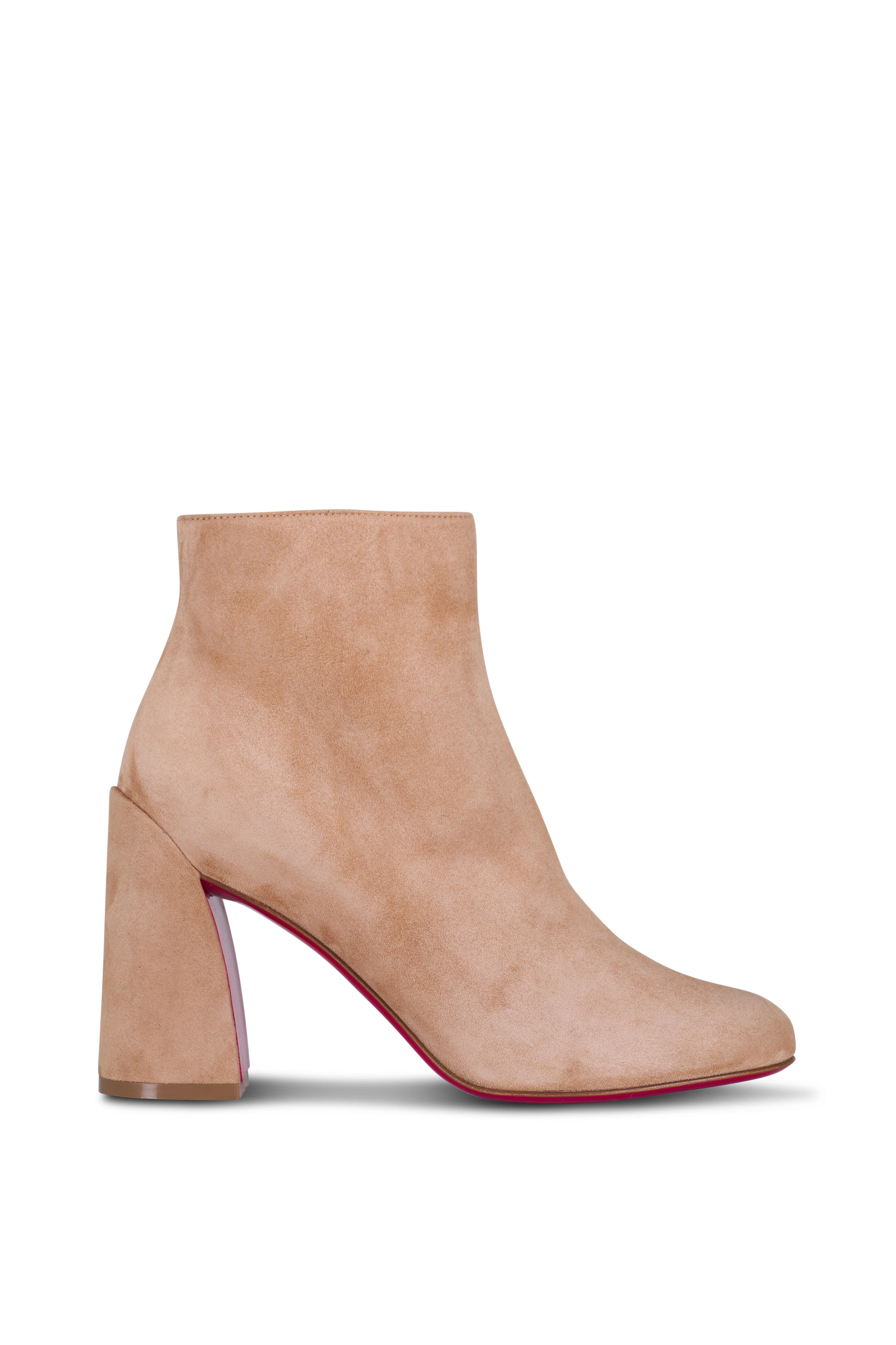 Christian Louboutin - Turela Lionne Suede Short Boot, 85mm