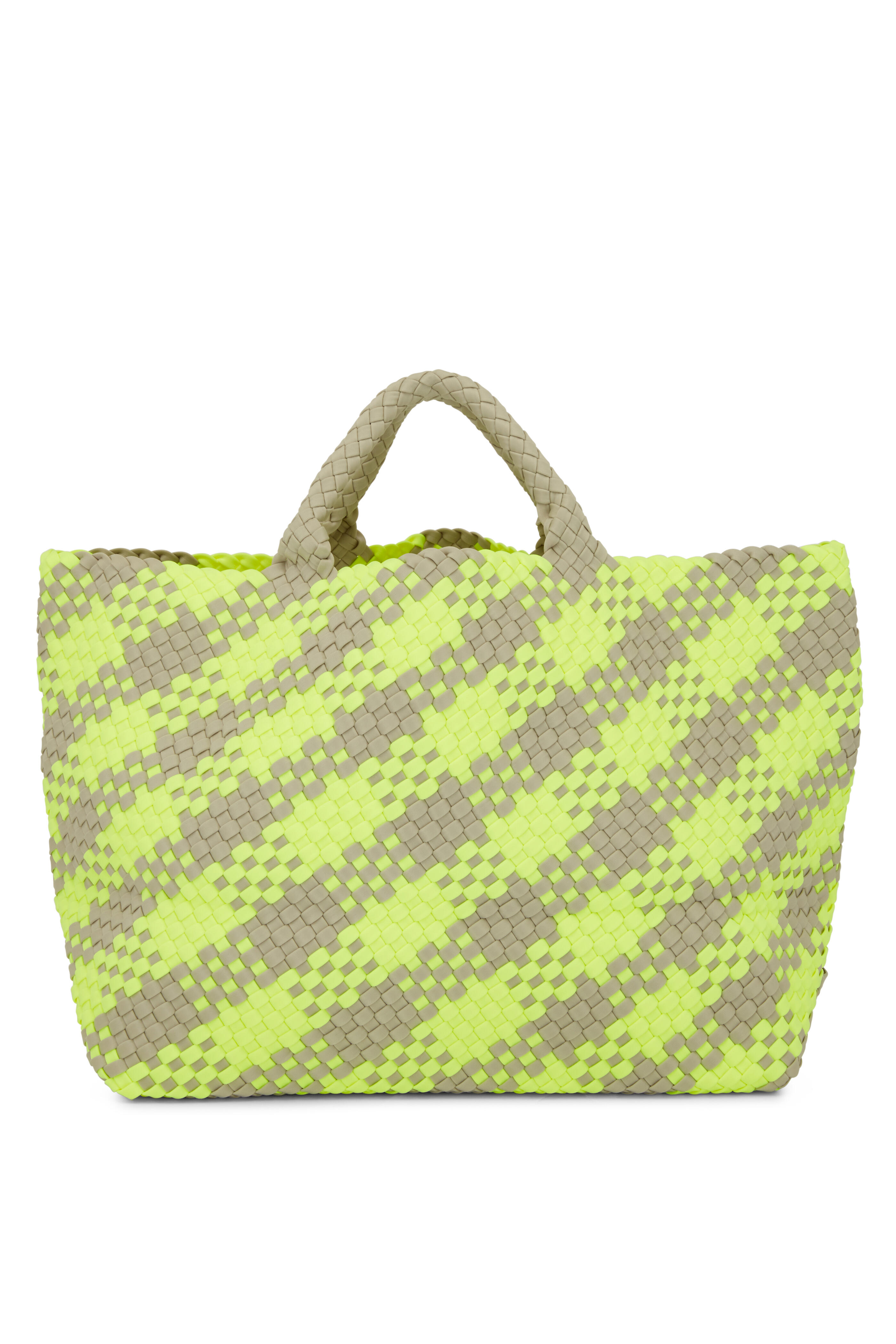 Naghedi - St. Barth's Limon Plaid Large Tote | Mitchell Stores