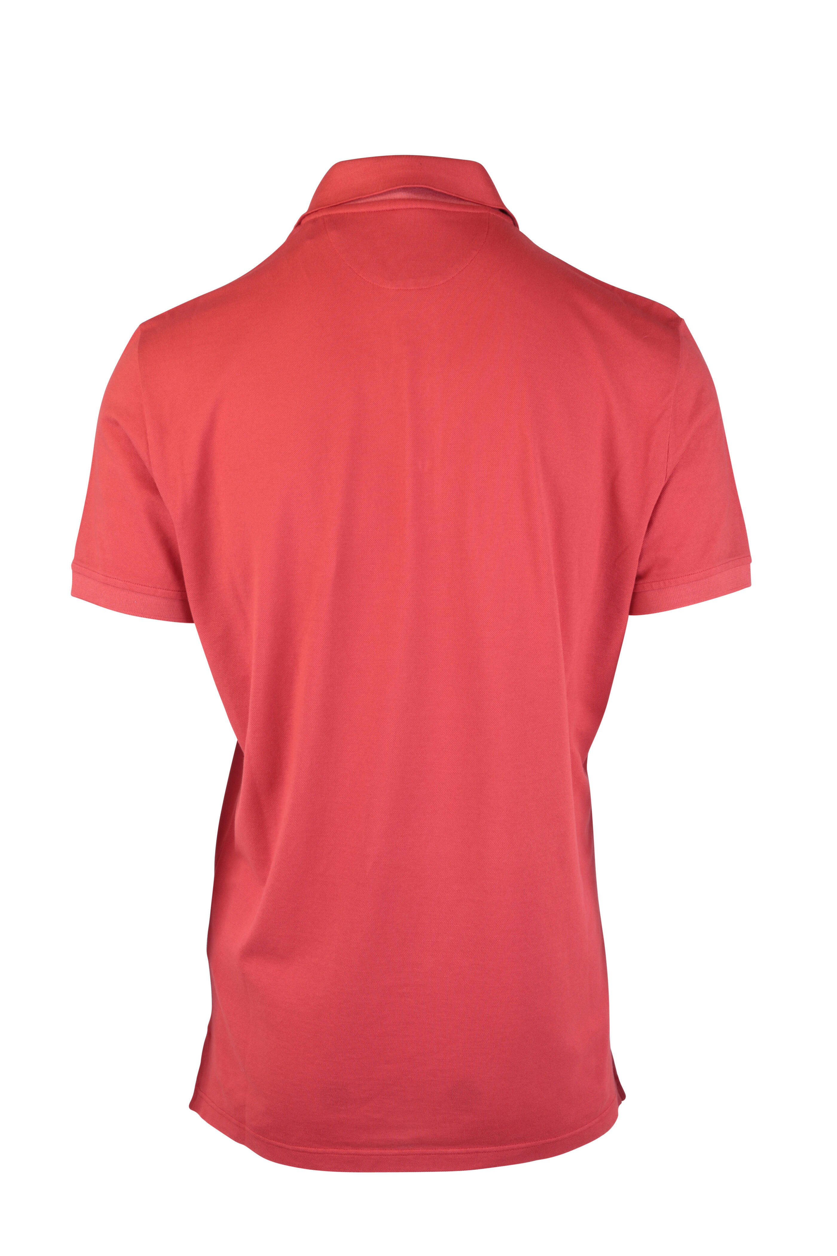 Isaia - Red Logo Polo | Mitchell Stores