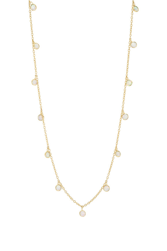 Cristina V. - Opal Circle Dangle Necklace