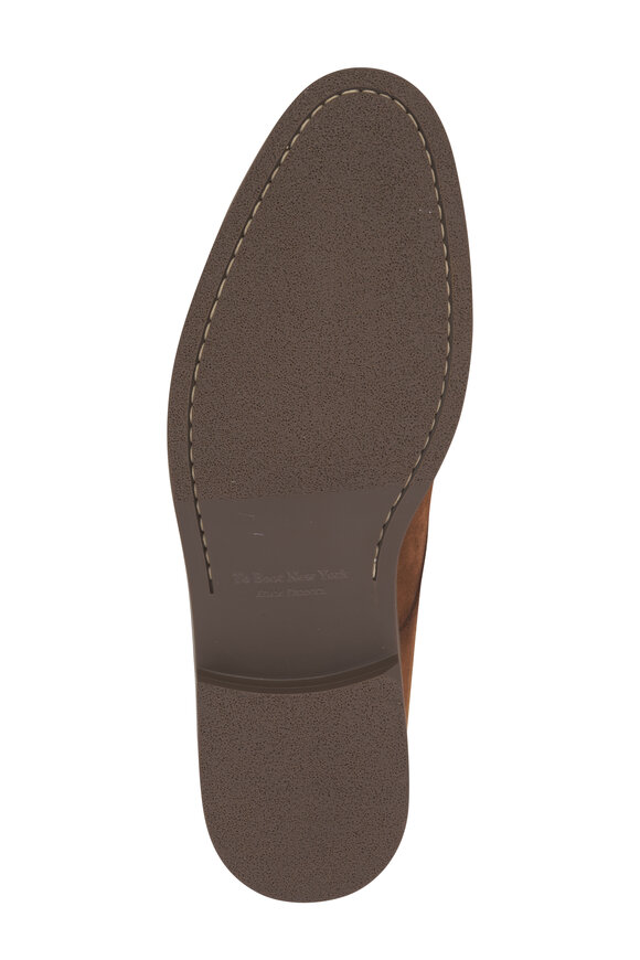 To Boot New York Vineyard Chocolate Leather Lace Up Dress Shoe - view 5