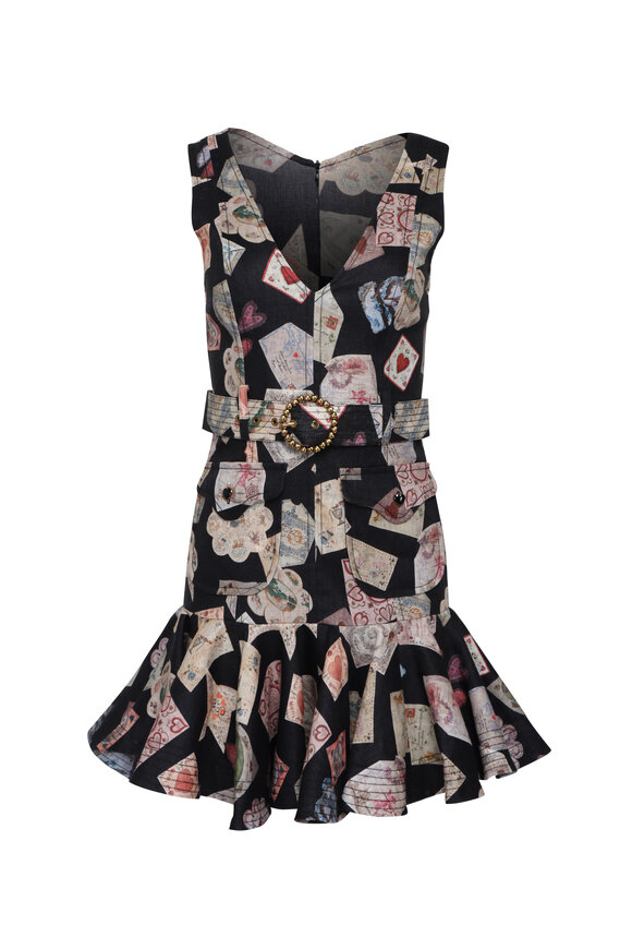 ワンピース Zimmermann silk minidress Zimmermann Draped Stretch Silk Minidress | Saks Fifth Avenue