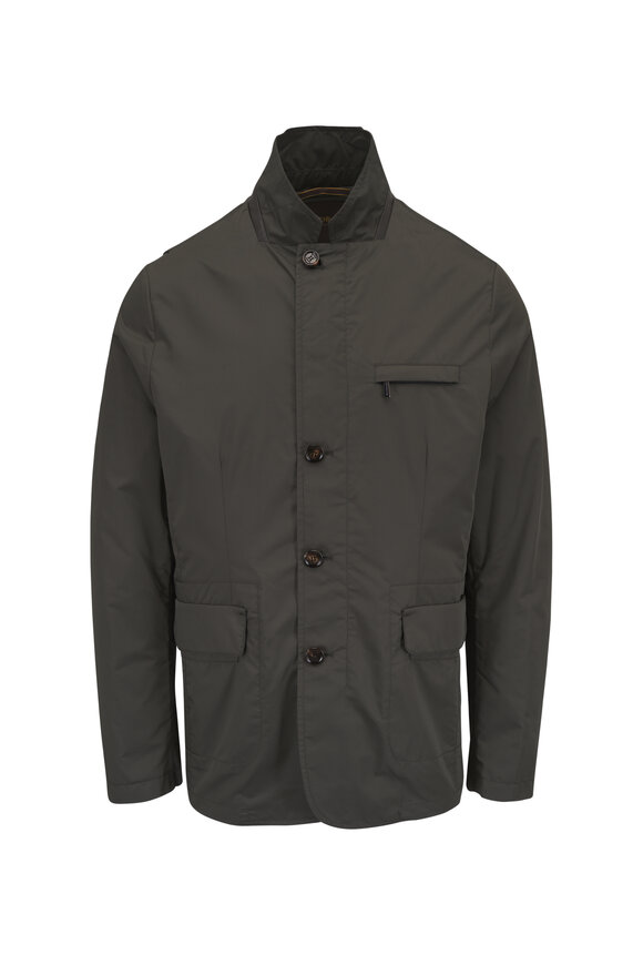 Moorer Forest Green Down Jacket