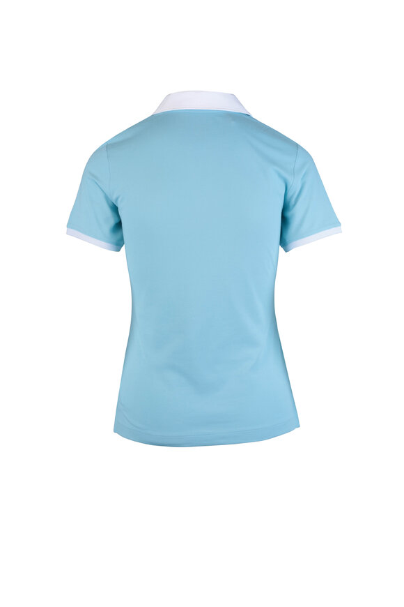 Bogner - Lumi2 Light Blue Knit Polo 