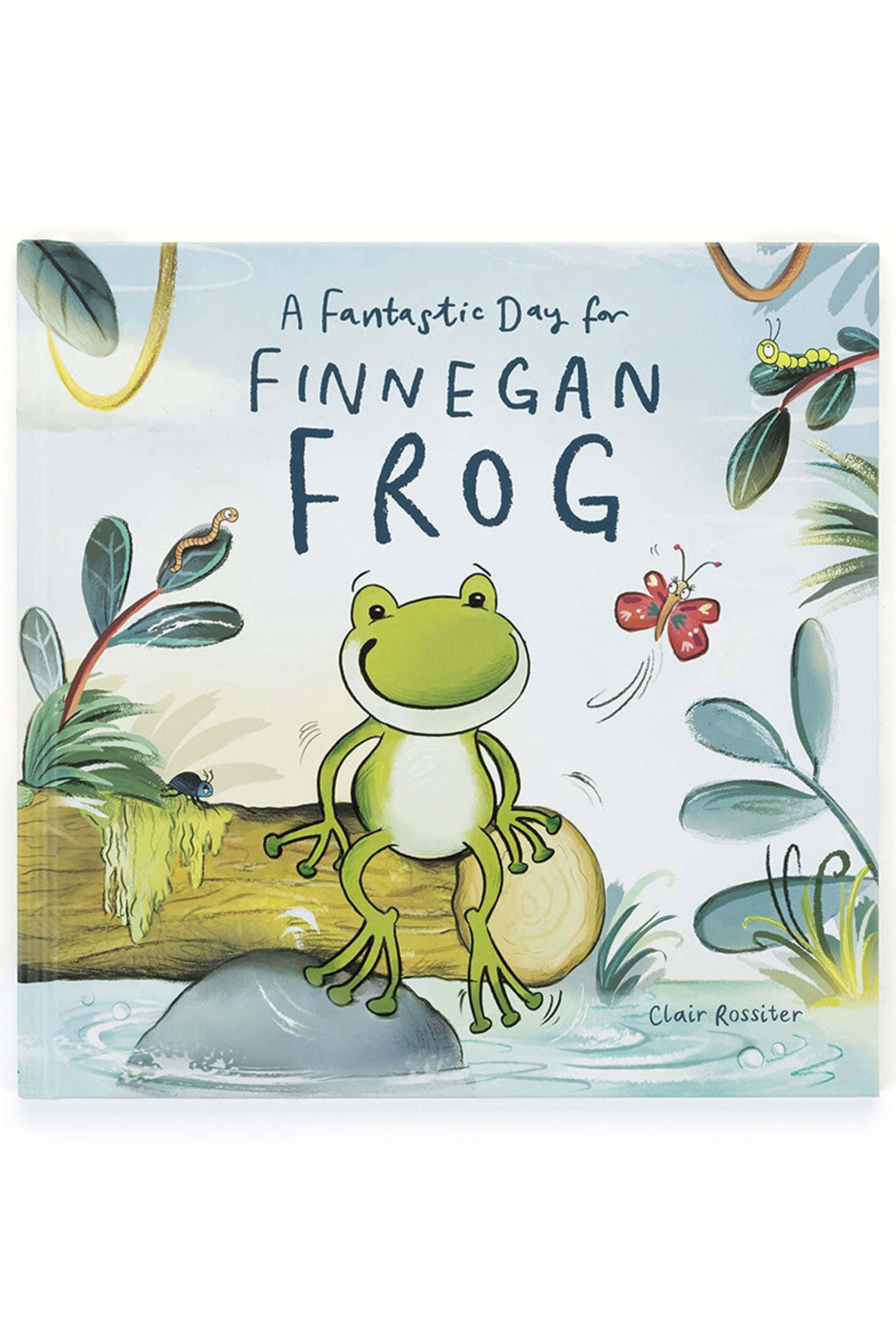 Jellycat - A Fantastic Day for Finnegan Frog Book