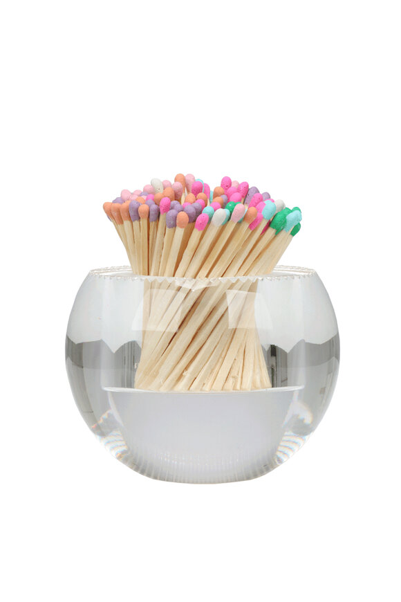 Tart By Taylor Acrylic Match Striker with Confetti Matches