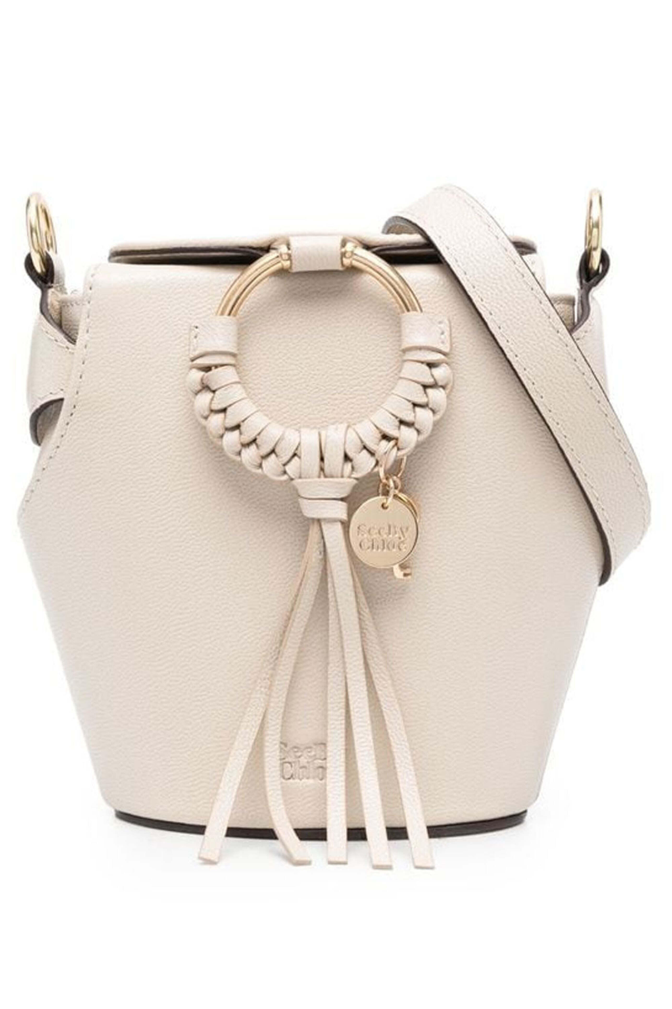 See by Chloé - Joan Box Bag in Cement Beige | Mitchell Stores