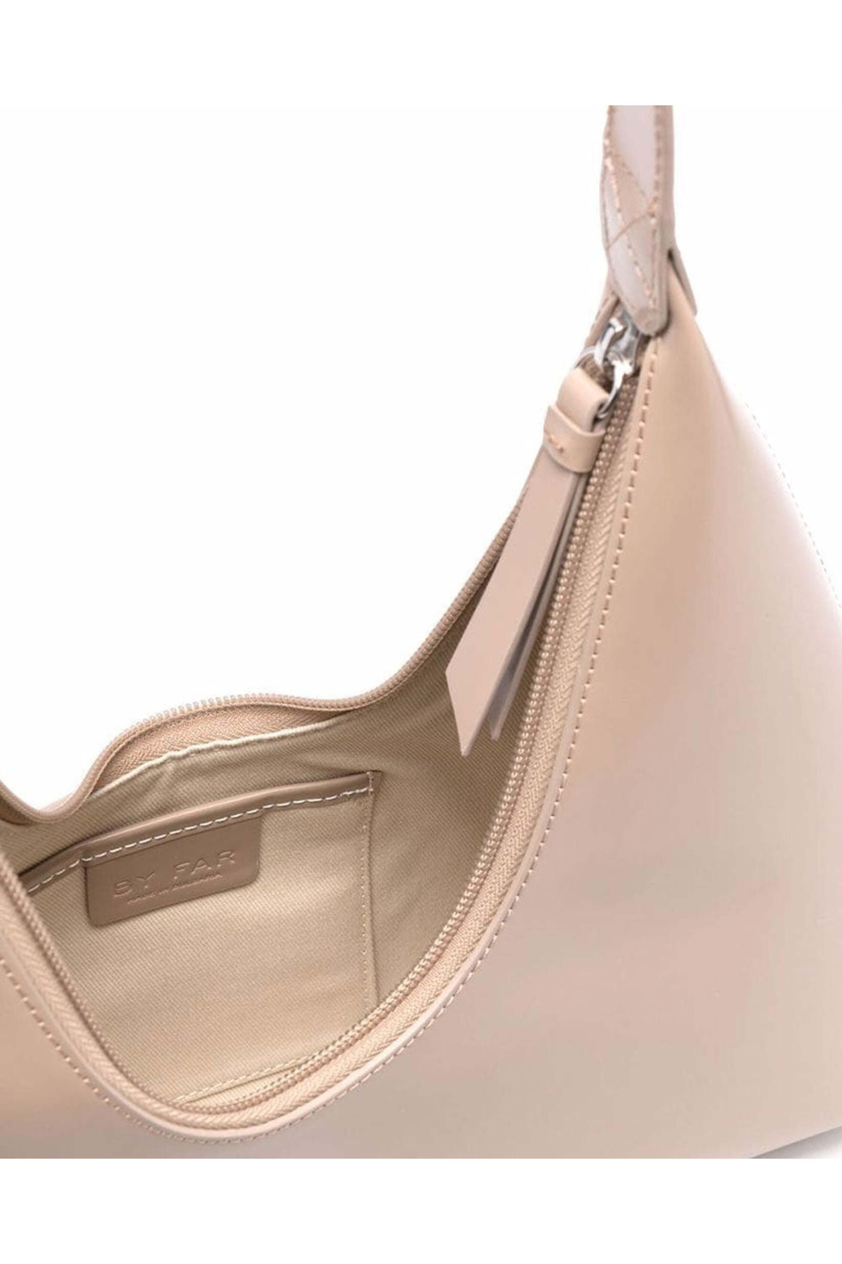 By Far - Amber Semi Patent Leather Bag in Sable