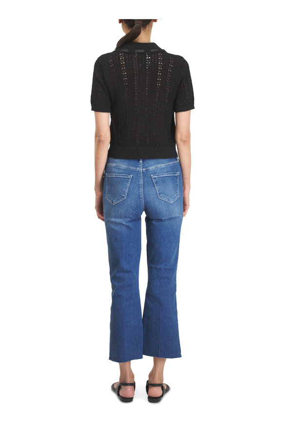 L'Agence Kendra Medina Crop Flare Jean - view 4