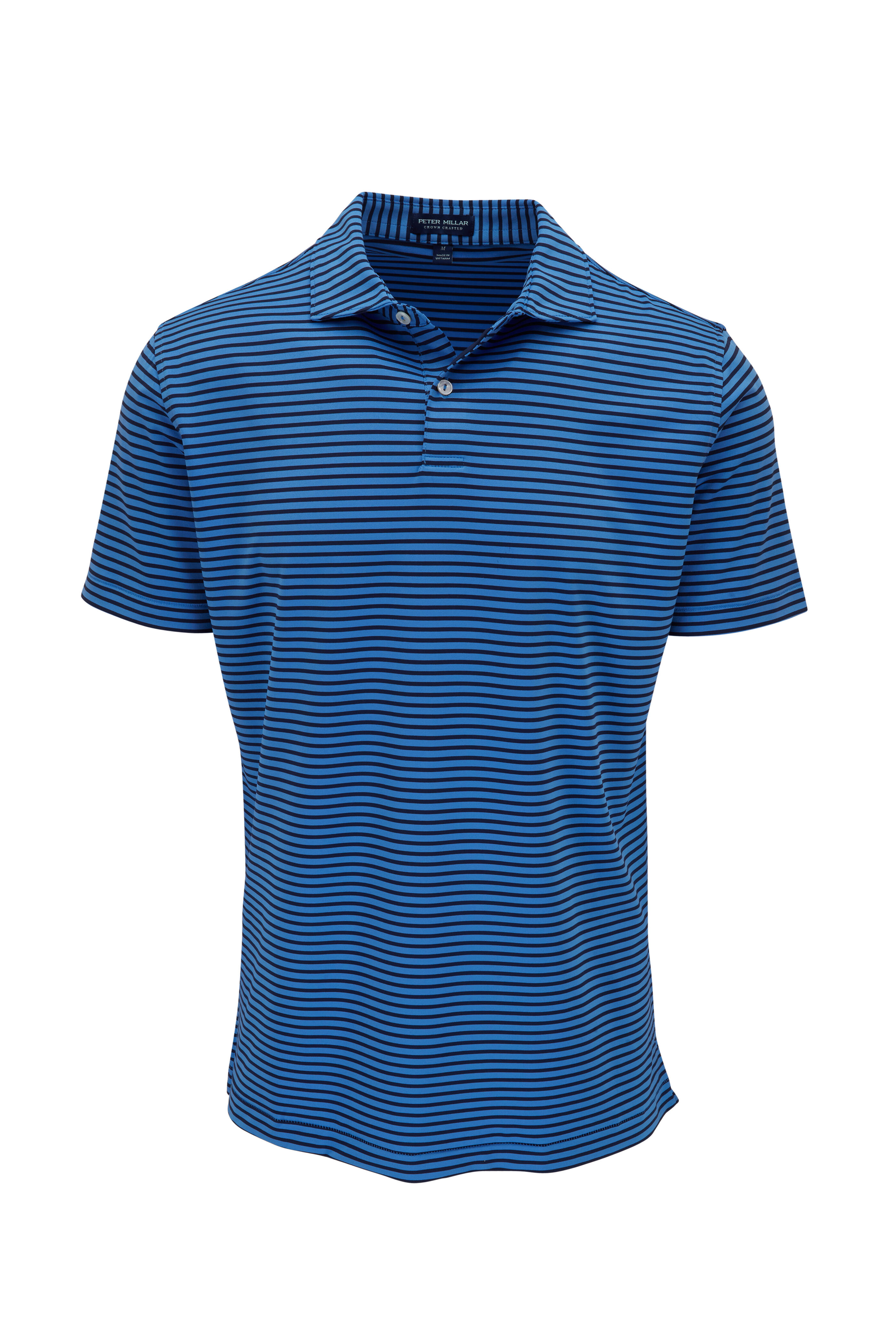 Peter Millar - Miles Marina Blue Performance Jersey Polo