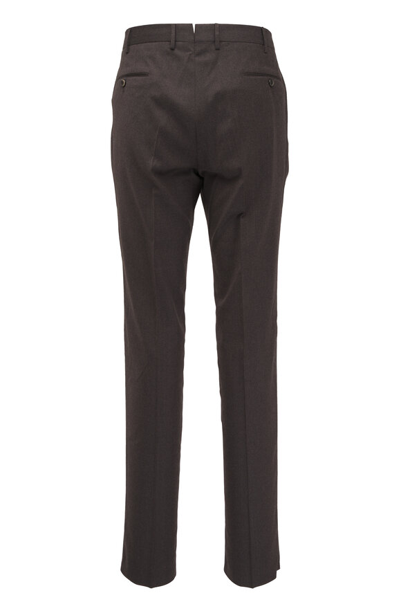PT Torino Super 110 Brown Flannel Pant - view 2