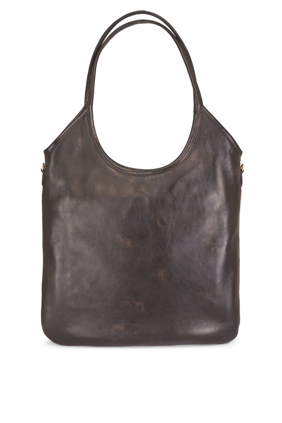 Miu Miu Large Ivy Caffe Leather Tote - view 2
