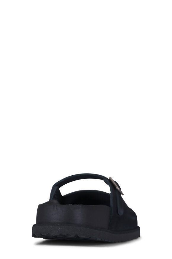 1774 Birkenstock Maria Cazador Black Suede Flat - view 3