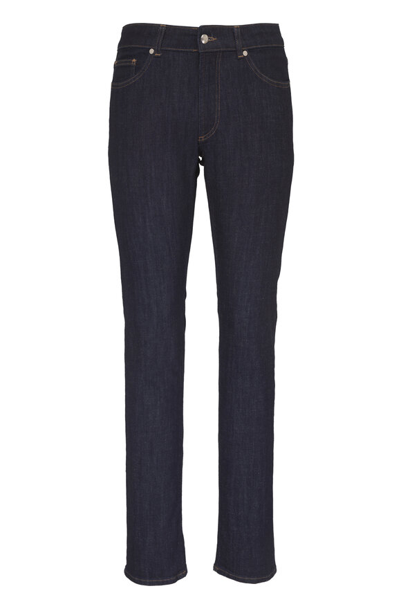 Peter Millar Vintage Dark Wash Five Pocket Jean - view 1