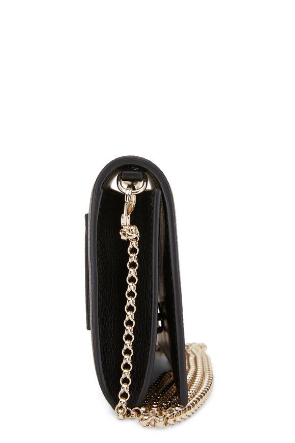 Christian Louboutin - Black & Gold Boudoir Convertible Chain & Belt Bag