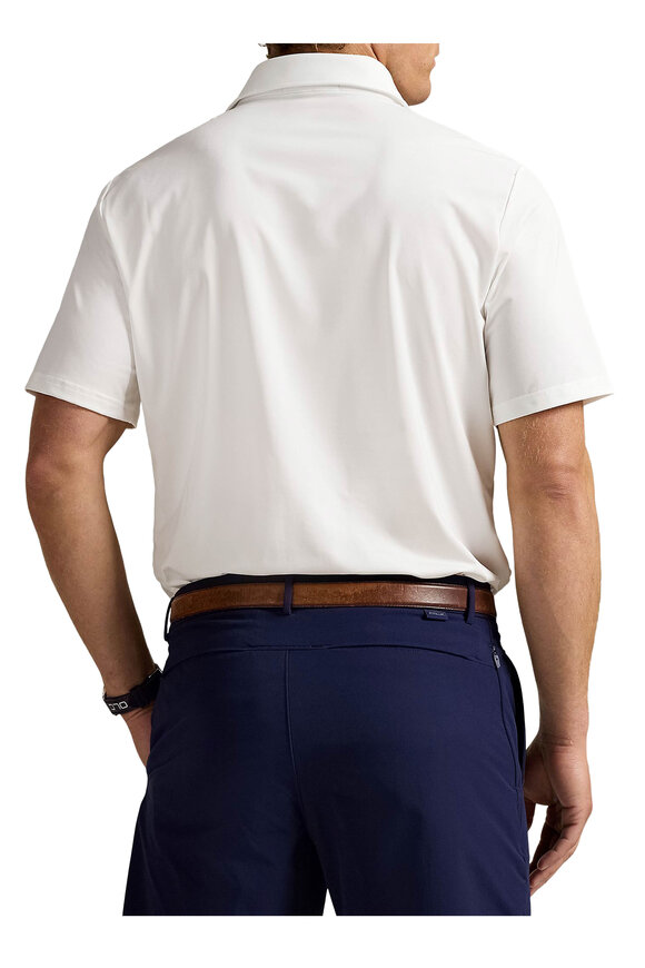RLX Ralph Lauren Airflow White Jersey Polo - view 4