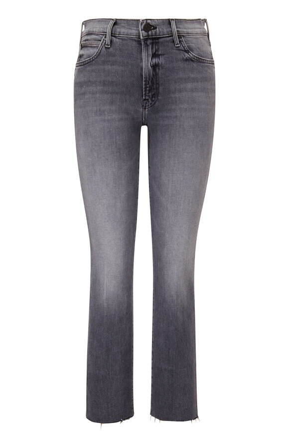 Mother - The Rascal Gray Ankle Fray Jean 