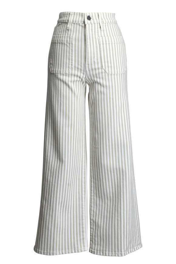 Frame The Flax Stripe Anchor Pant - view 1