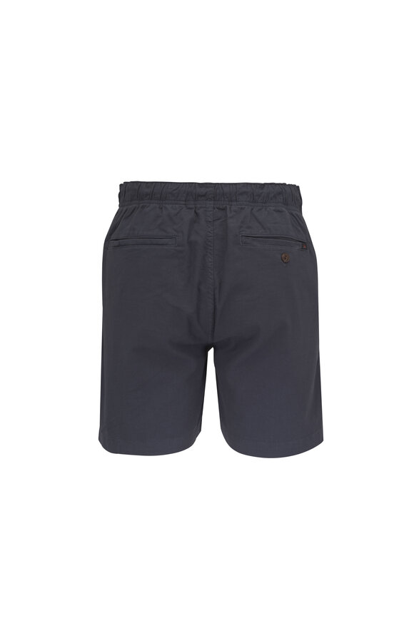 Faherty Brand Essential Blue Nights Drawstring Shorts - view 3