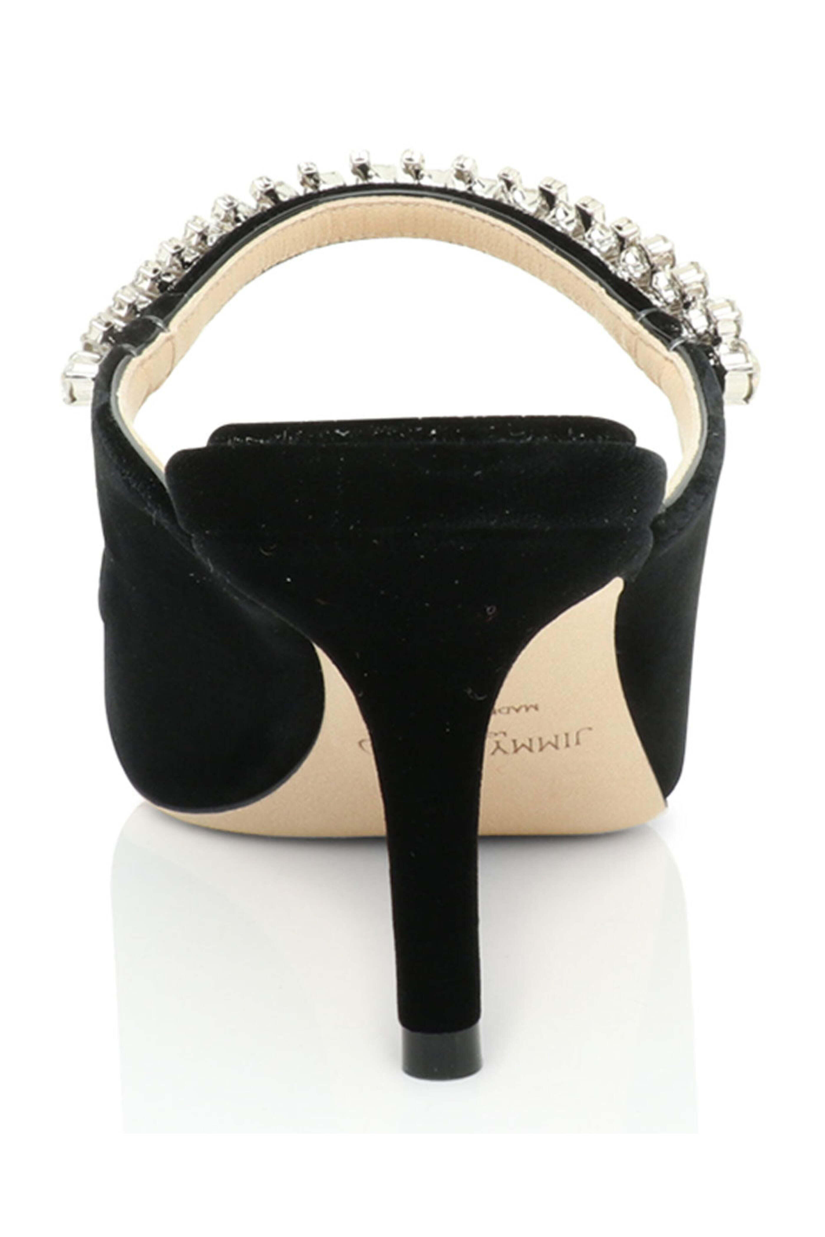 Jimmy Choo - Bing 65 Velvet Mule in Black