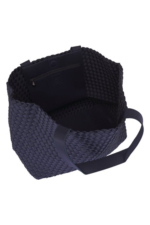 Naghedi Large Como Ink Woven Tote - view 4
