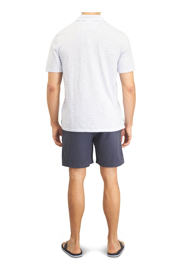 Faherty Brand Essential Blue Nights Drawstring Shorts - view 4