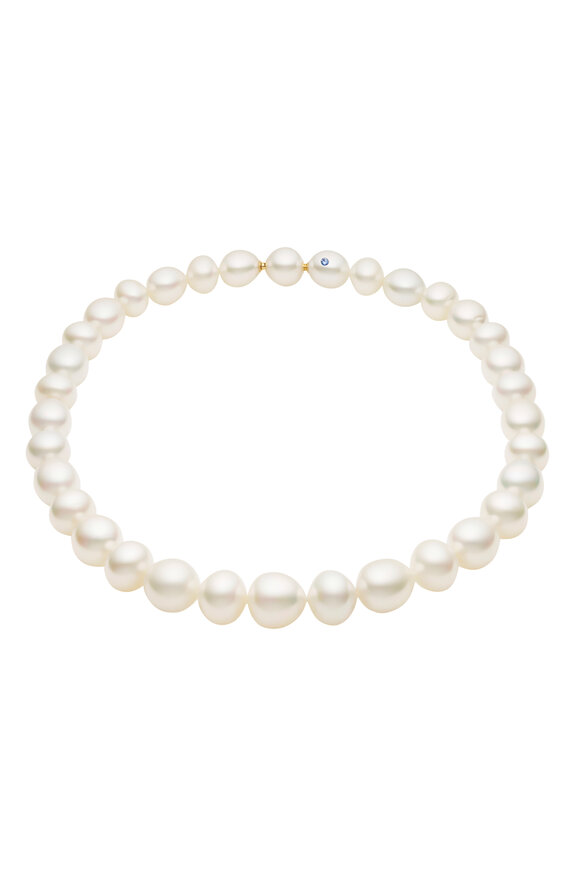 Paspaley Delfini Blue Pearl Strand Necklace