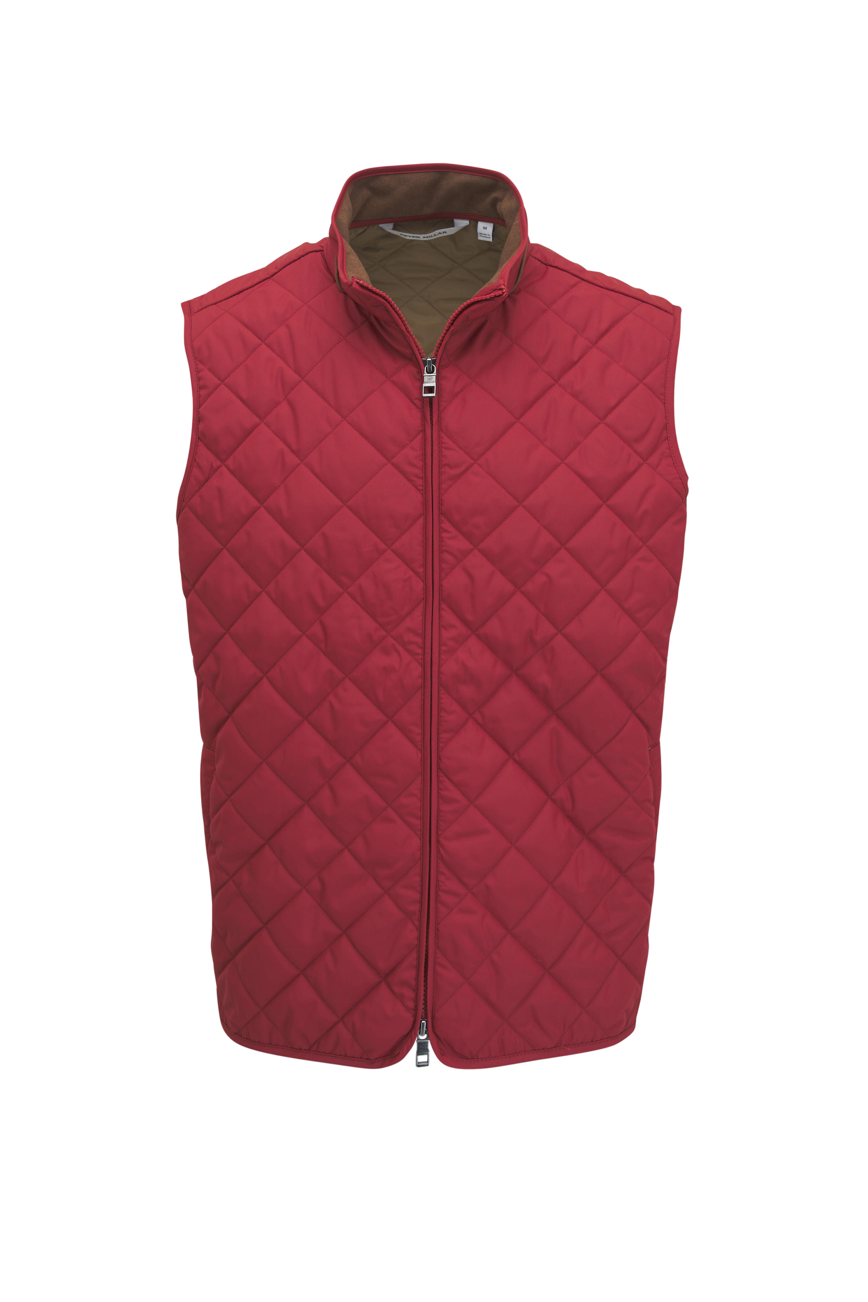 Peter Millar - Essex Quilted Burnt Orange Vest
