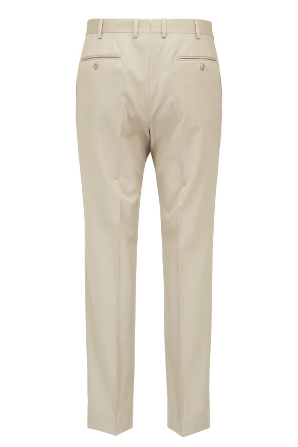 Brioni - Light Tan Solid Pant