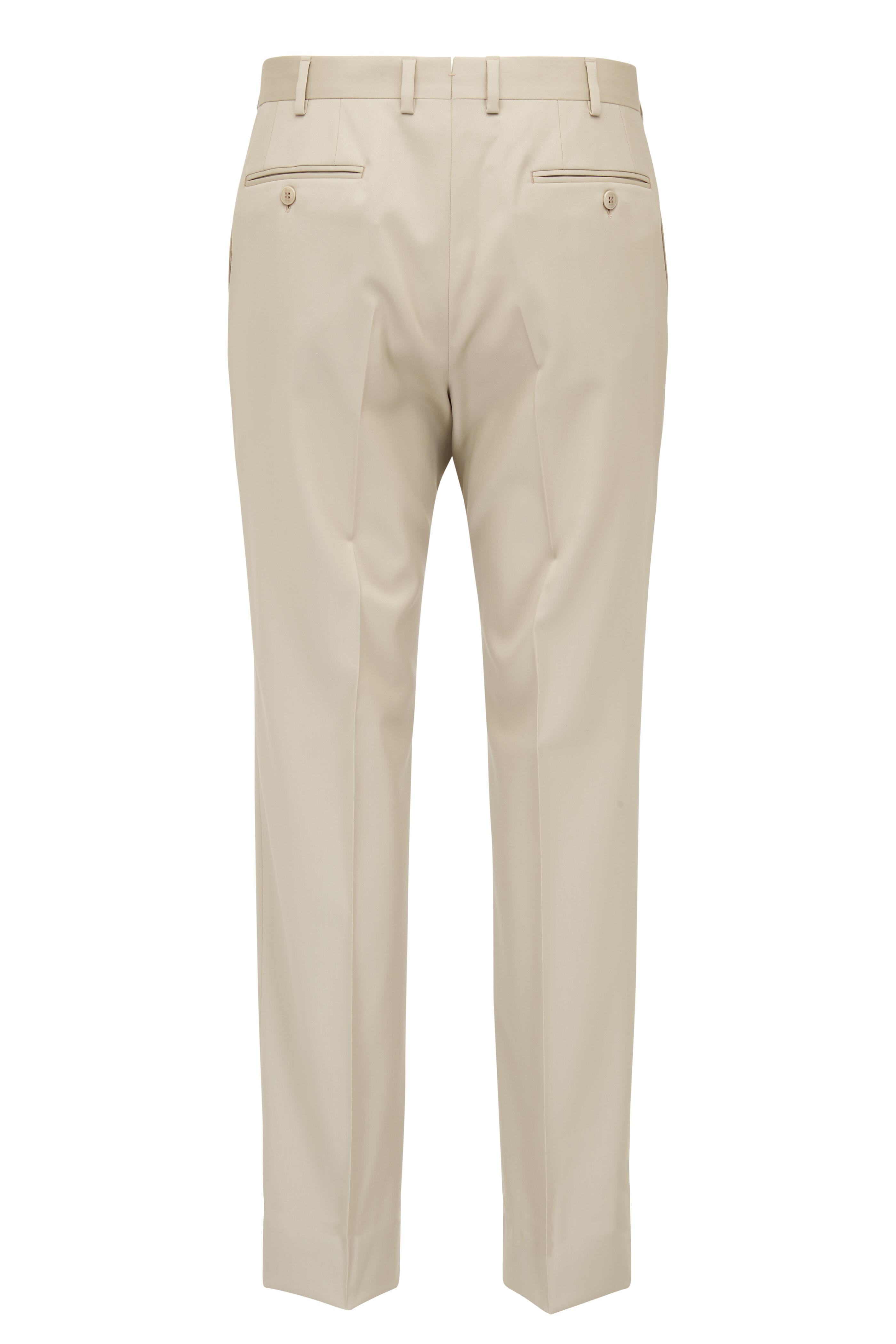 Brioni - Light Tan Solid Pant | Mitchell Stores