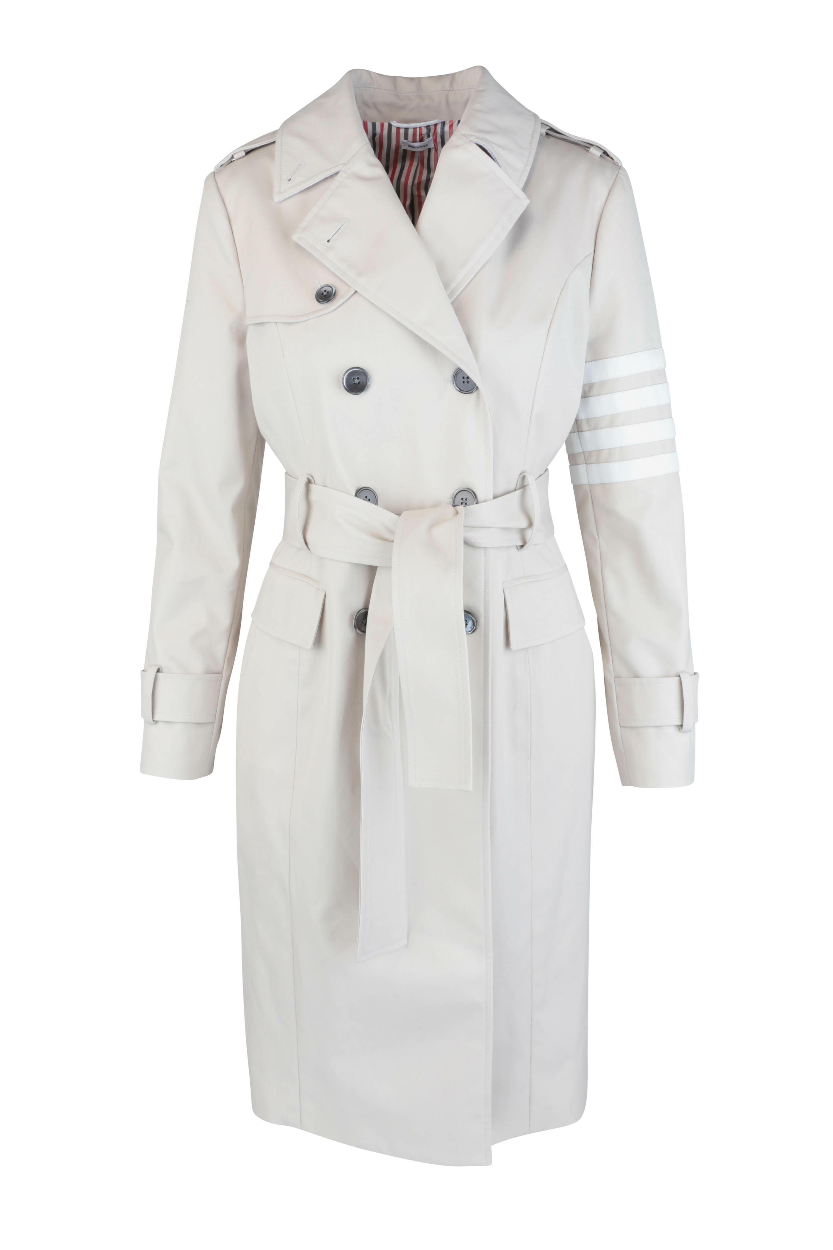 Thom Browne - Khaki Classic Waterproof Trench Coat