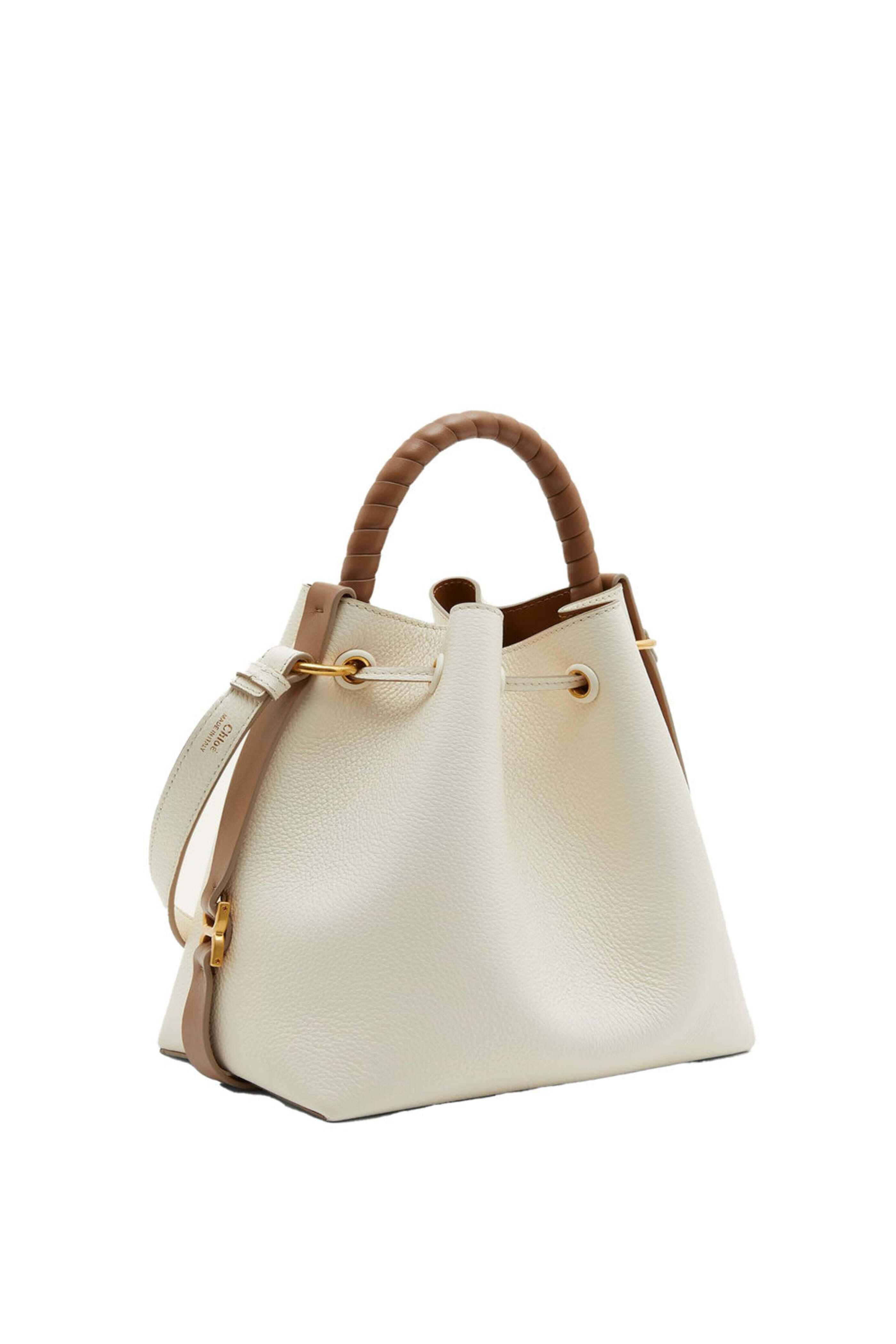 Chloé - Marcie Bucket Bag in Ivory