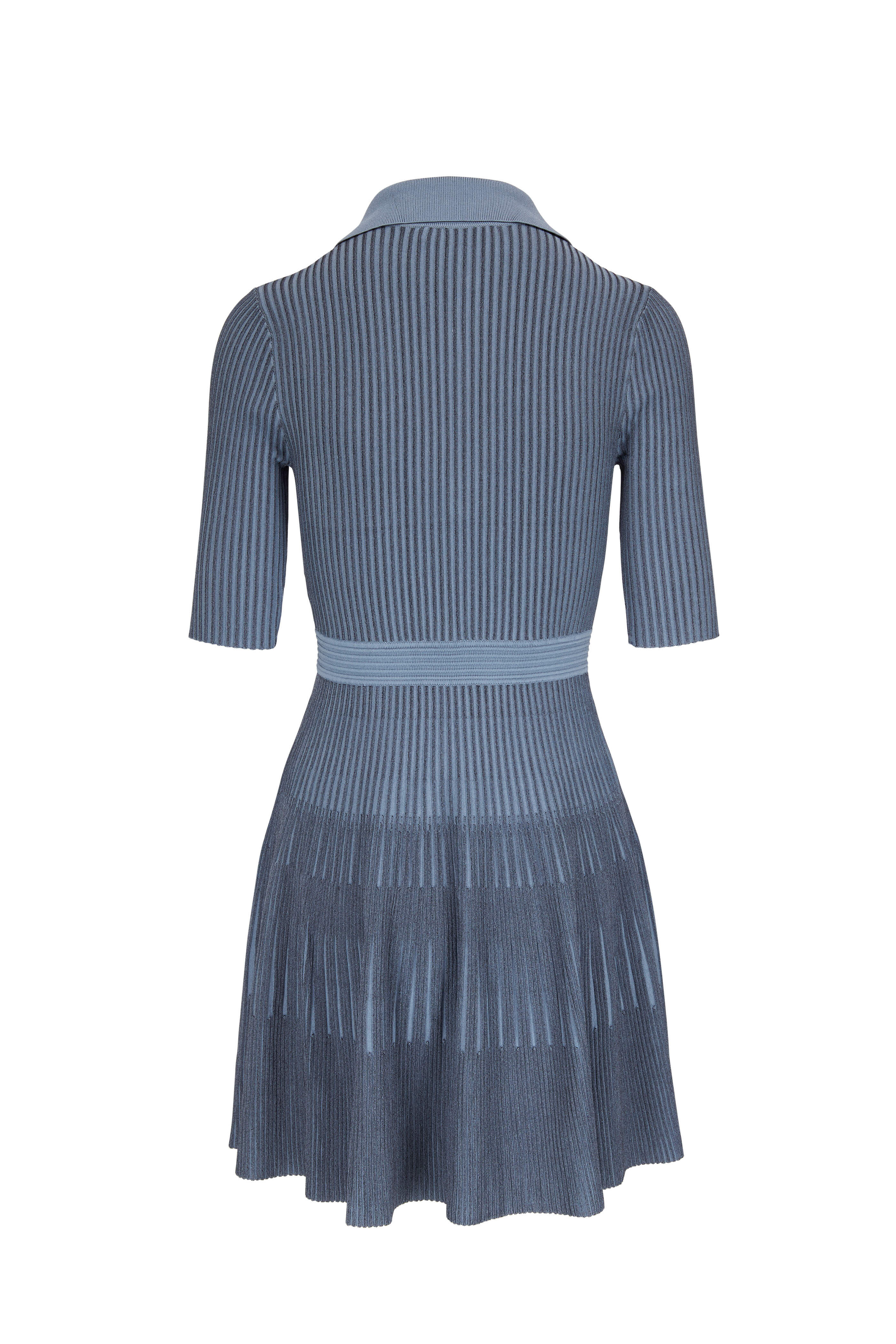 Simkhai - Patricia Slate Compact Polo Mini Dress