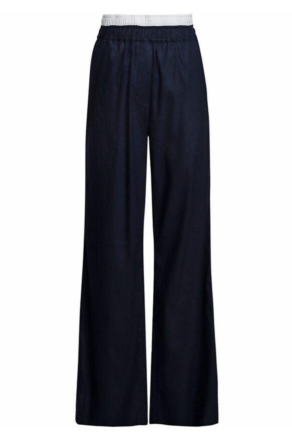 NILI LOTAN ニリロタン Nili Lotan - Celia Navy Blue Corduroy Pant | Mitchell Stores