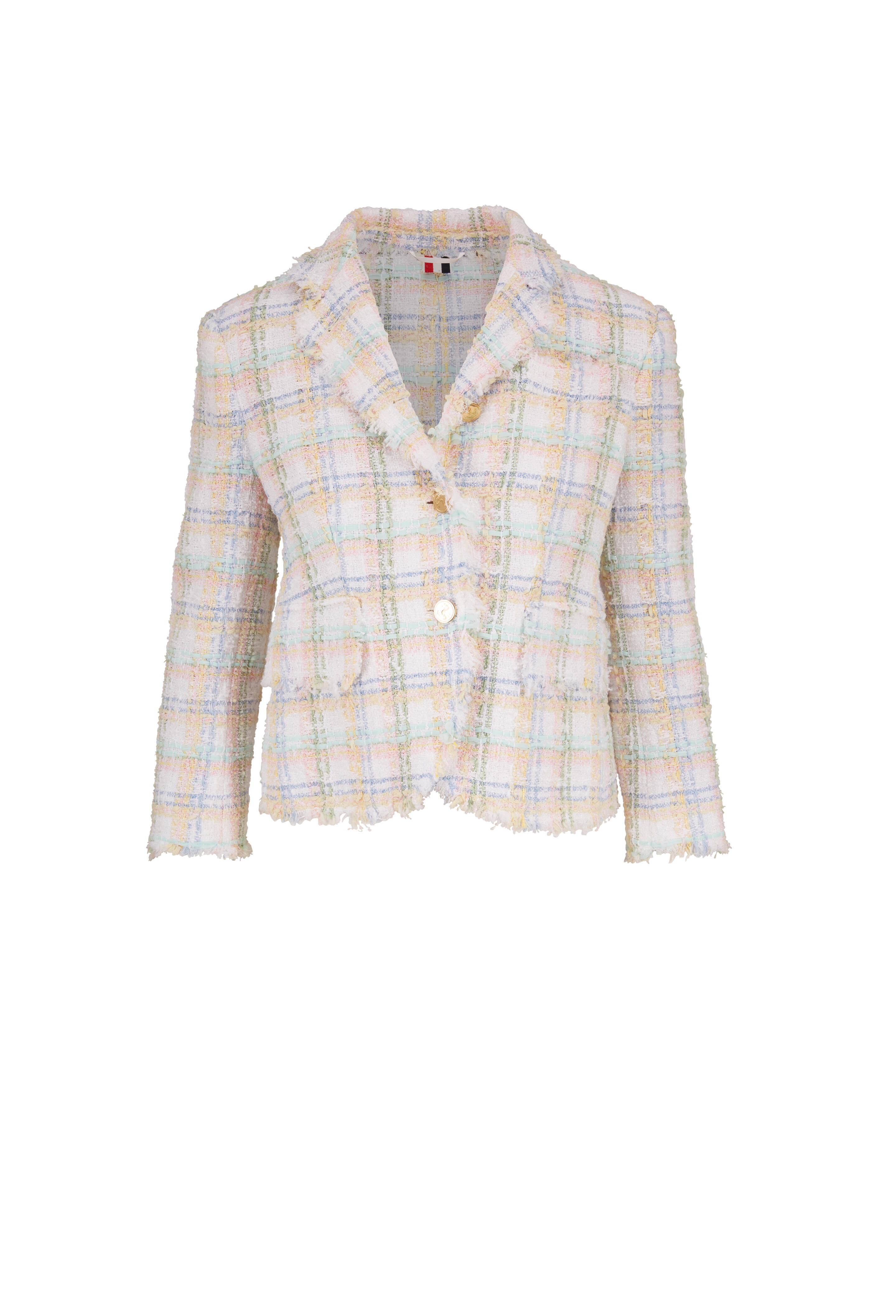ジャケット THOM BROWNE Women Jackets FBC812BF0765 100 WHITE s-l1600.jpg