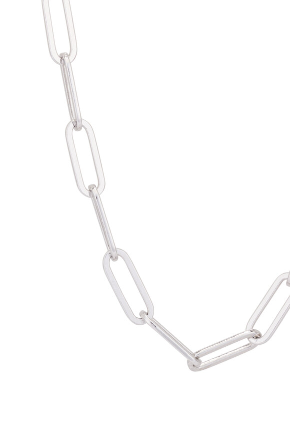 Cristina V. Medium Paperclip Chain Necklace - view 2