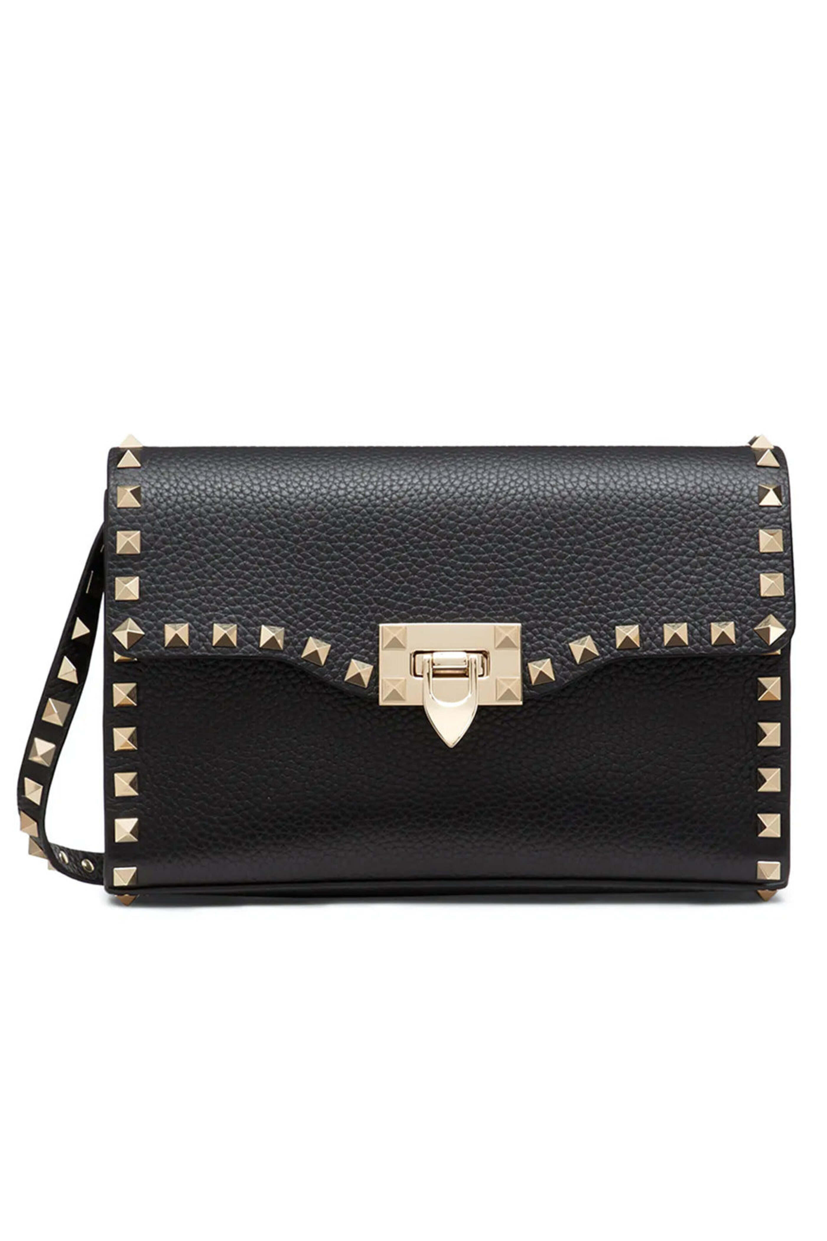 Valentino Garavani - Nero Rockstud Small Shoulder Bag