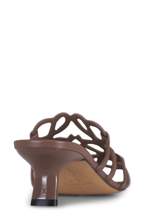 Loewe Petal Light Taupe Anagram Slide, 45mm - view 4
