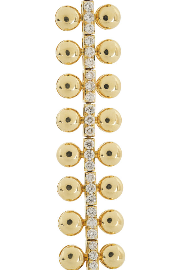 Sutra - 18k Yellow Gold Diamond Bracelet