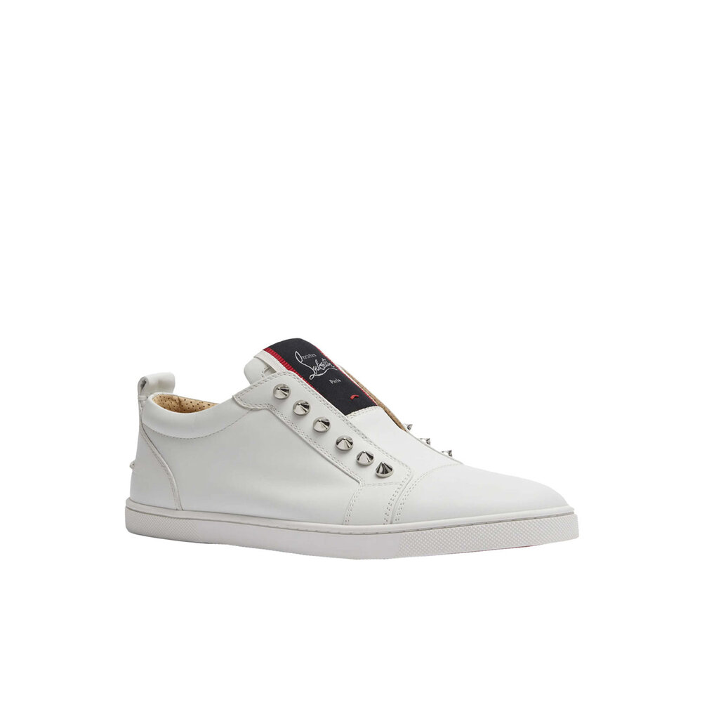 Christian Louboutin - Vontade White Leather Sneaker
