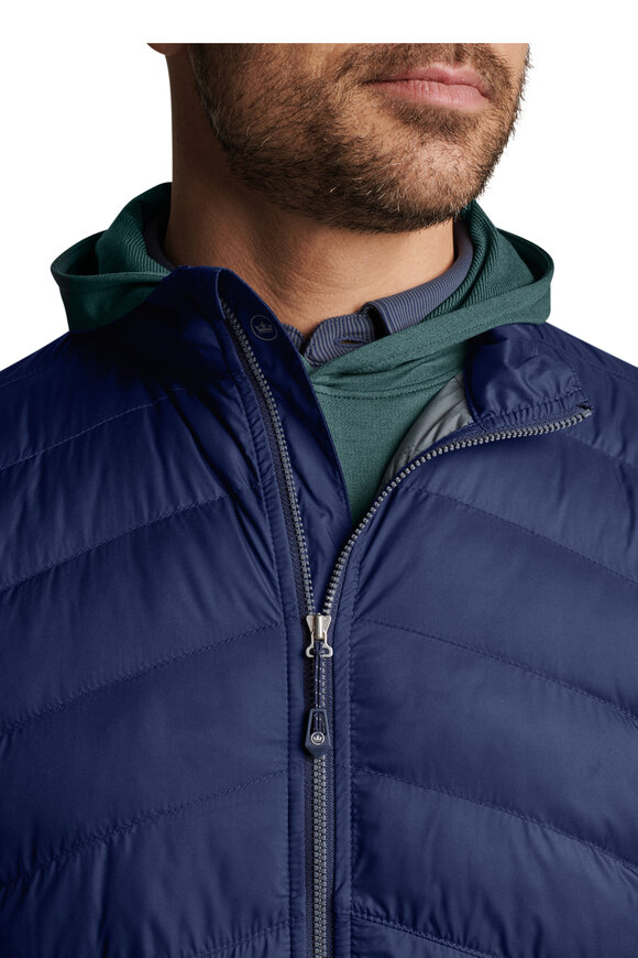 Peter Millar - All Course Navy Quilted Jacket