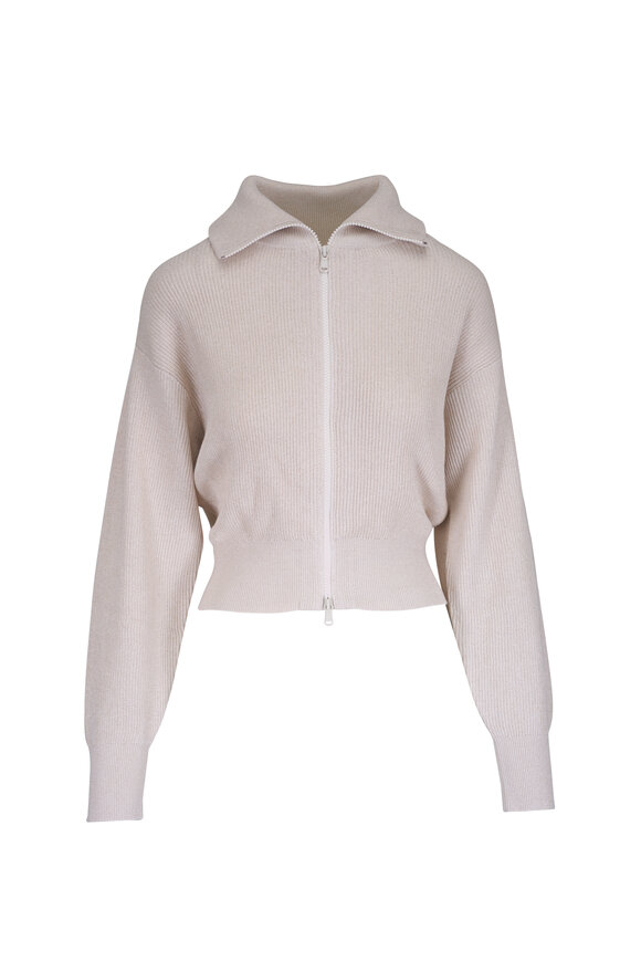 Brunello Cucinelli - Buttermilk Stripe Cotton Dazzling