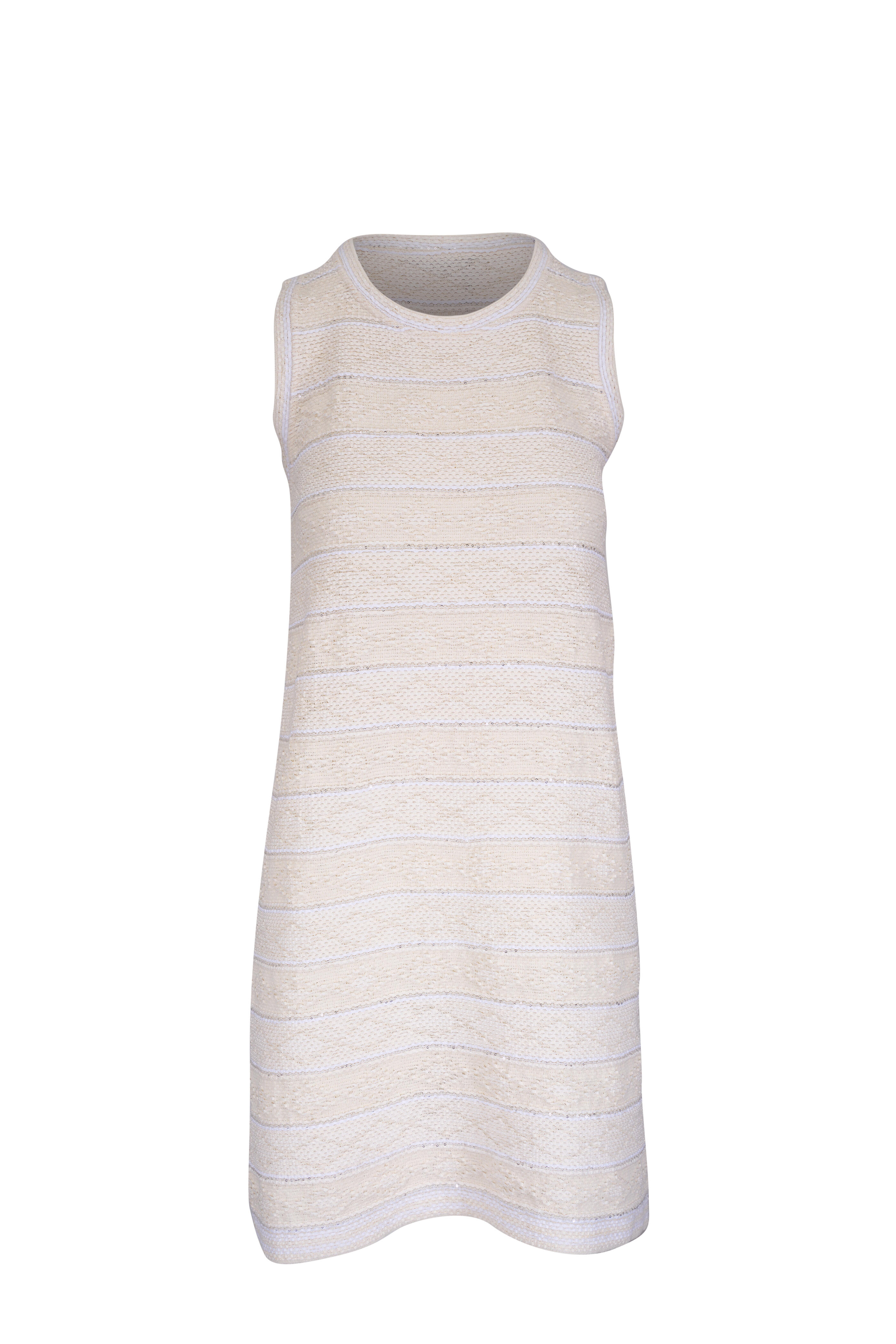 D.Exterior - Trame Eco Daino Ivory Dress